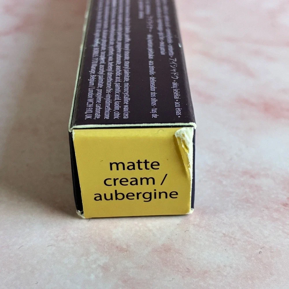 tarte Quick Stick Waterproof Shadow Liner Matte Cream Aubergine 2 in 1 New